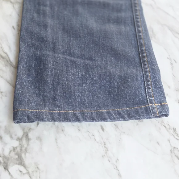 LONDONJEAN Dark Blue Stretch Bootcut Jeans - Picture 9 of 11